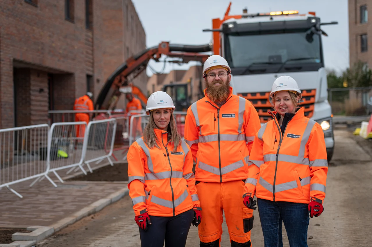 Group photo of the YTL Construction team