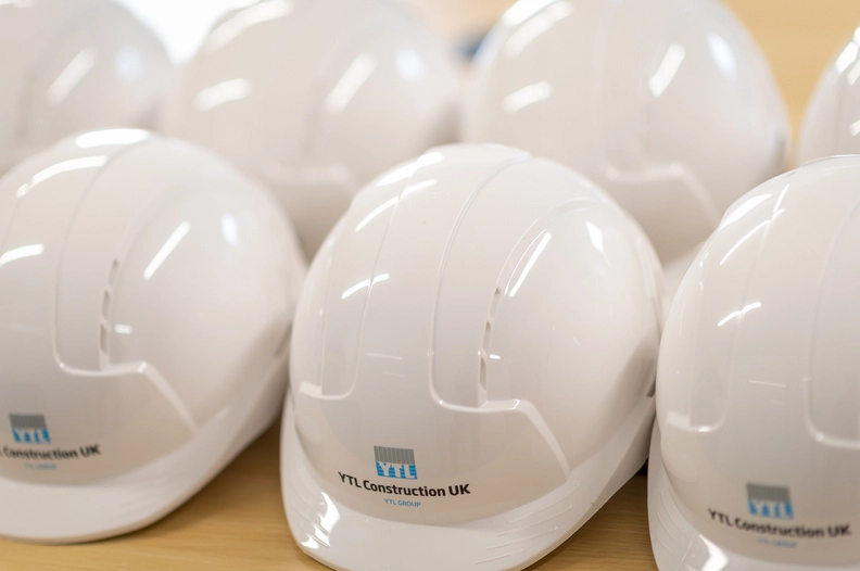 YTL Construction UK PPE Hard Hats